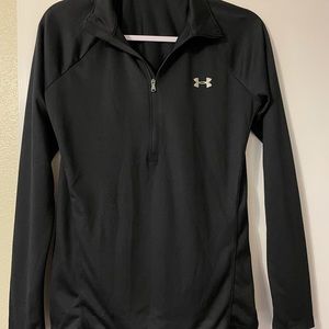 Black Under Armour Quarter-Zip